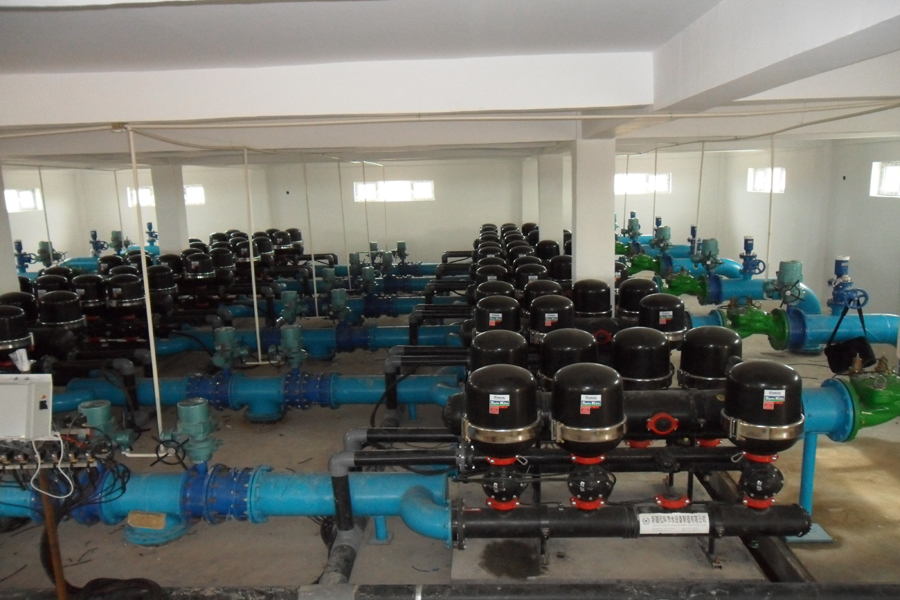 水力驅(qū)動(dòng)自動(dòng)反沖洗疊片過濾器實(shí)用案例